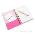 Flamingo Themed Notebook и подарочный набор канцелярских товаров